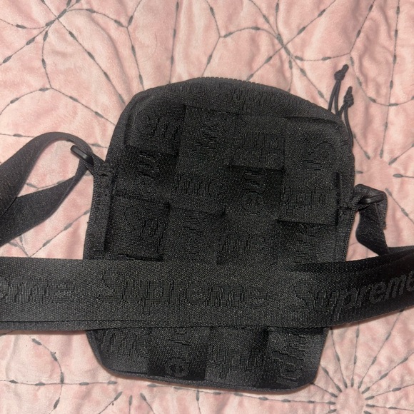 Supreme Black Belt Bag with Tactical Design